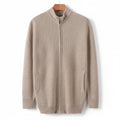 100% Cashmere Zip-Up Vest