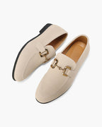 Luxuriöse Wildleder-Slipper