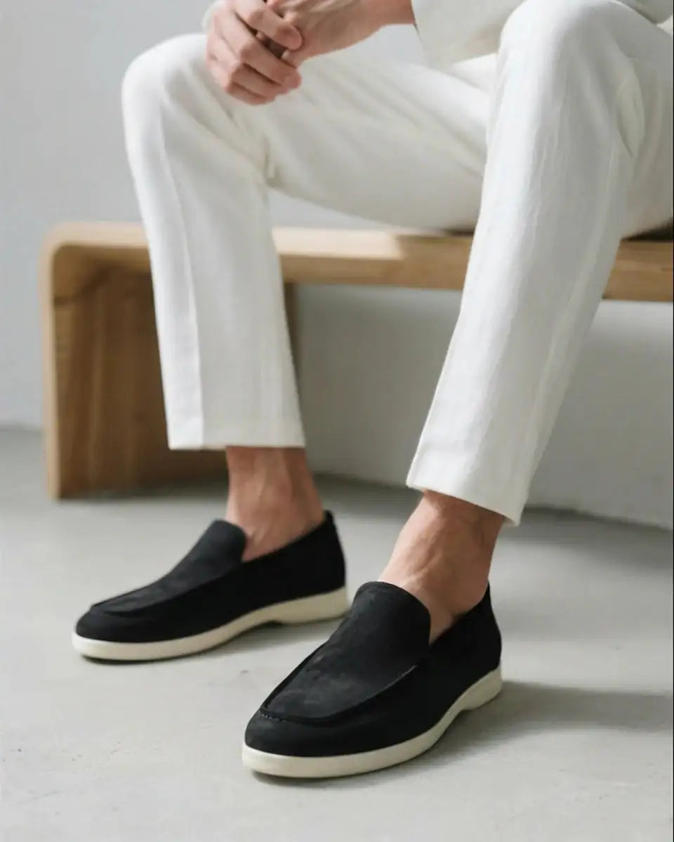 Suede Loafers