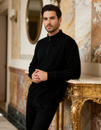 100% Cashmere Zip-Up Vest