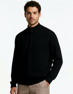 100% Cashmere Zip-Up Vest
