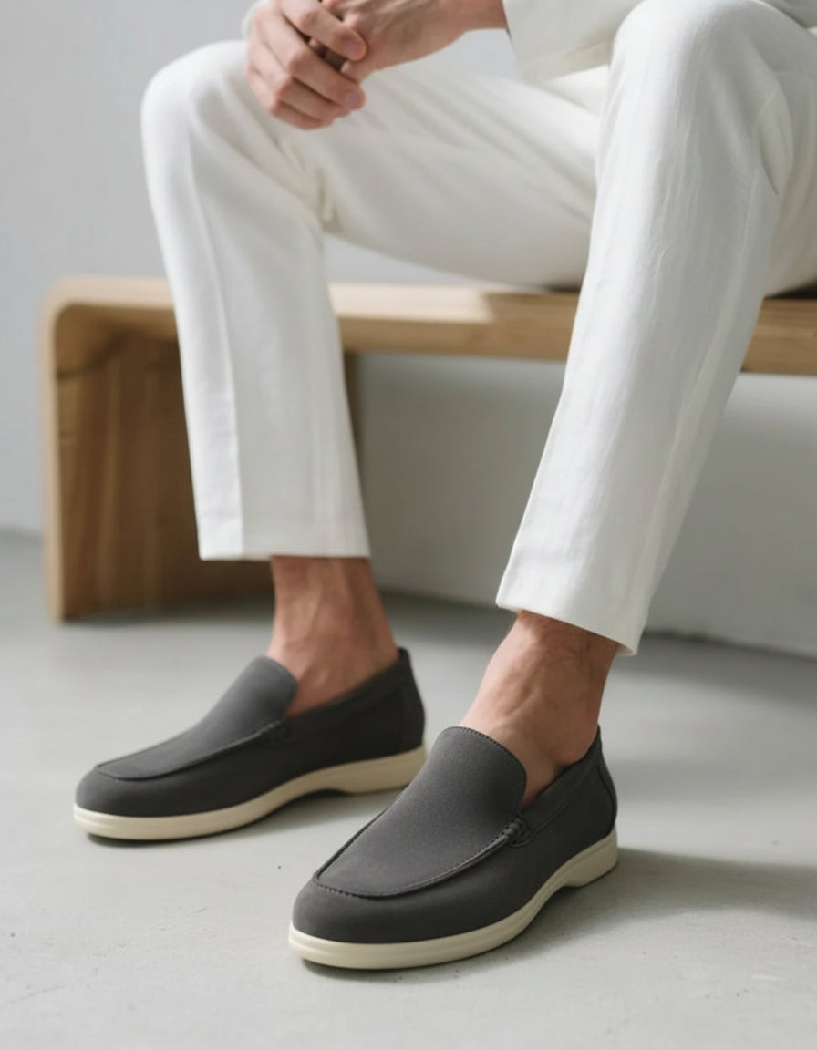 Suede Loafers