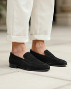 Penny Loafer aus Wildleder